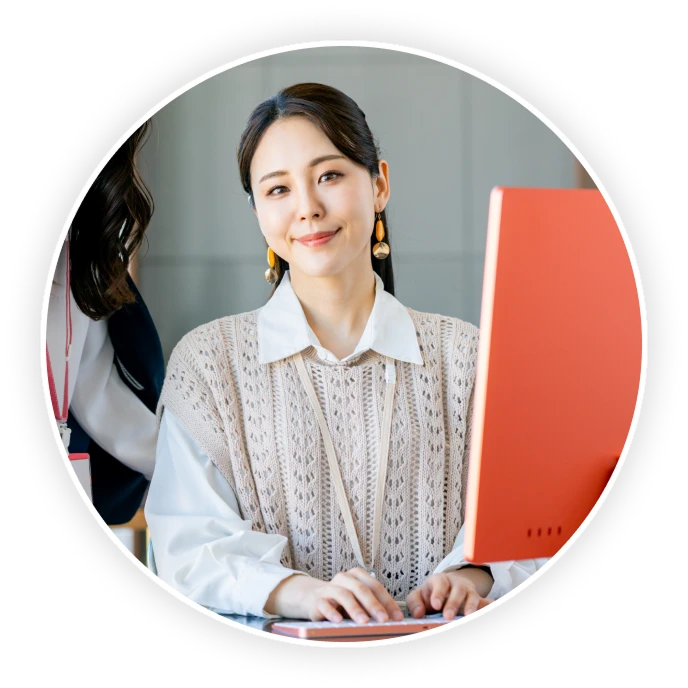 女性の写真
